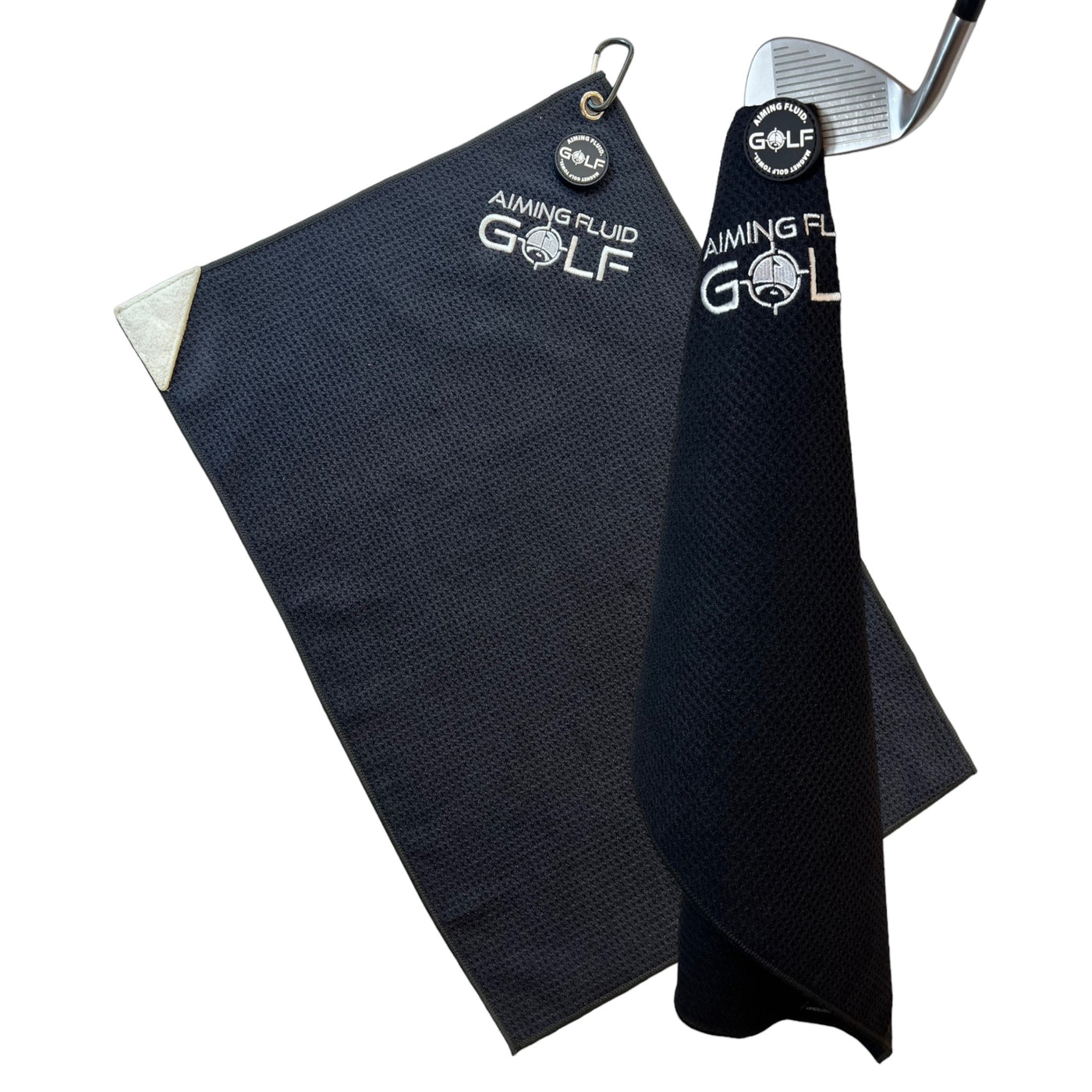 Magnetic Golf Towel Small (Stubby) With MAGNA-ANCHOR Technology