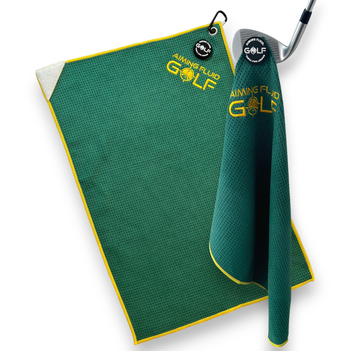 Magnetic Golf Towel Small (Stubby) With MAGNA-ANCHOR Technology